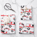Buscar ambulancia papel de regalo Médico