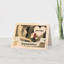 Buscar retro boda tarjetas Recién casados