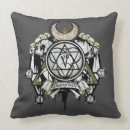 Buscar arte del tatuaje cojines Gótico