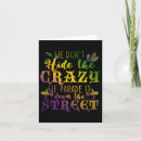 Buscar mardi gras queen tarjetas Cangrejo