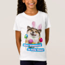 Buscar pascua divertida camisetas Perro