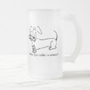 Buscar del dachshund cerveza vasos Divertido