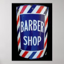 Buscar peluquería de caballeros posters Blanco