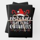 Buscar navideño papel de regalo Familia