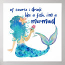 Buscar sirenas posters Acuarela