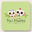 Buscar dia de los muertos posavasos Halloween