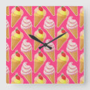 Buscar fucsia relojes de pared Rosa