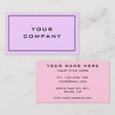 Buscar cara dos tarjetas de visita Para ella