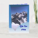 Buscar excursión tarjetas Nieve