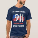Buscar 11 de septiembre camisetas Aniversario