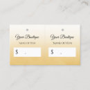 Buscar el colgar tarjetas de visita Simple