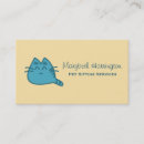 Buscar sonrisa tarjetas de visita Azul