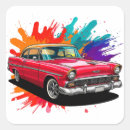 Buscar coches clásicos pegatinas Para él