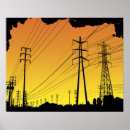 Buscar transmisión posters Líneas eléctricas