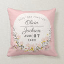 Buscar boda floral cojines Parejas