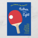 Buscar ping pong invitaciones Niños
