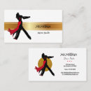 Buscar dance instructor tarjetas de visita Estudio de danza