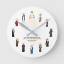 Buscar católico relojes de pared Santos
