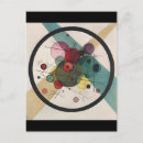 Buscar círculos kandinsky postales Abstracto