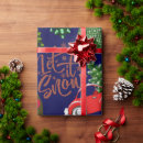 Buscar let it snow papel de regalo Dejar que nieve