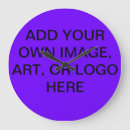 Buscar su propia imagen relojes de pared Para ellos