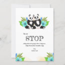 Buscar pandas invitaciones General y unisex