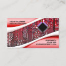 Buscar electrónica y eléctrico tarjetas de visita Profesional