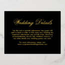 Buscar negro y dorado invitaciones Para ella