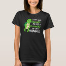 Buscar canto verde camisetas Divertido