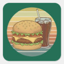 Buscar hamburguesas pegatinas Comida