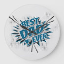 Buscar cómico relojes de pared Para él