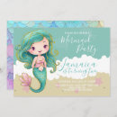 Buscar cute mermaid invitaciones Océano