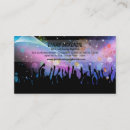 Buscar dj club tarjetas de visita Discoteca