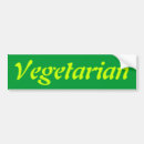 Buscar vegano pegatinas parachoque Vegetariano