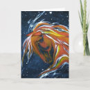 Buscar caballo abstracto tarjetas Pintar