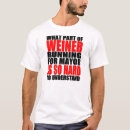 Buscar weiner camisetas Político