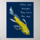 Buscar siga sus sueños posters Acuarela
