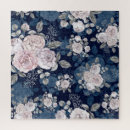 Buscar rosas azules puzzles Floral