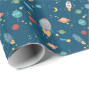 Buscar espacio exterior papel de regalo Nave espacial
