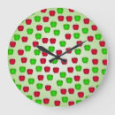 Buscar manzana verde relojes de pared Comida