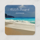 Buscar islas tarjetas de visita Verano