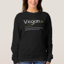 Buscar vegano sudaderas Divertido
