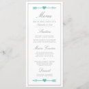 Buscar verde verde azulado boda menus Para ella