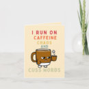 Buscar cafeína tarjetas Adicto al café