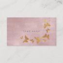 Buscar mariposa rosada tarjetas de visita Moda