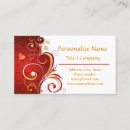 Buscar romance tarjetas de visita Corazones