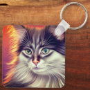 Buscar artsy llaveros Gatos