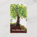 Buscar árbol la vida de tarjetas de visita Elegante