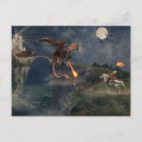Buscar dragón rojo postales Medieval