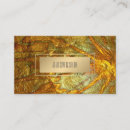 Buscar textil tarjetas de visita Metálico